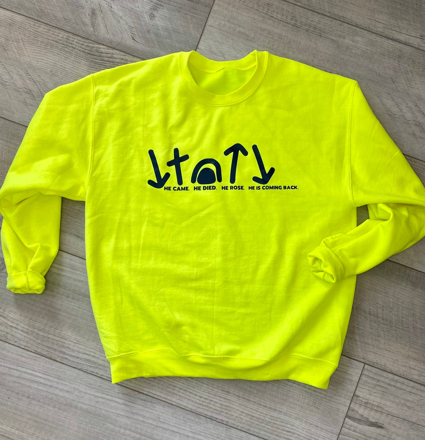 Neon Arrows Crewneck