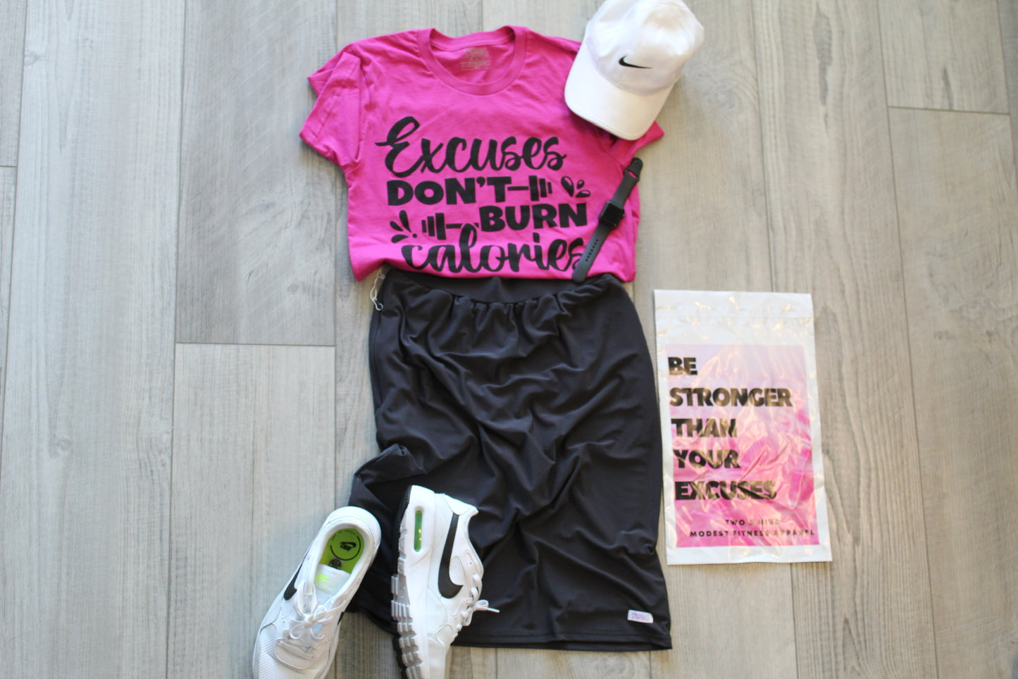Excuses Don't Burn Calories Tee