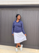 Soft Stretch Flare Skirt