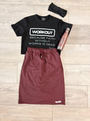 (Runs Small) Soft Stretch Signature Skirt- Last Chance