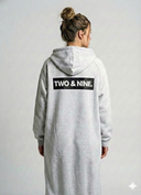 Long-Line Full-Zip Hoodie