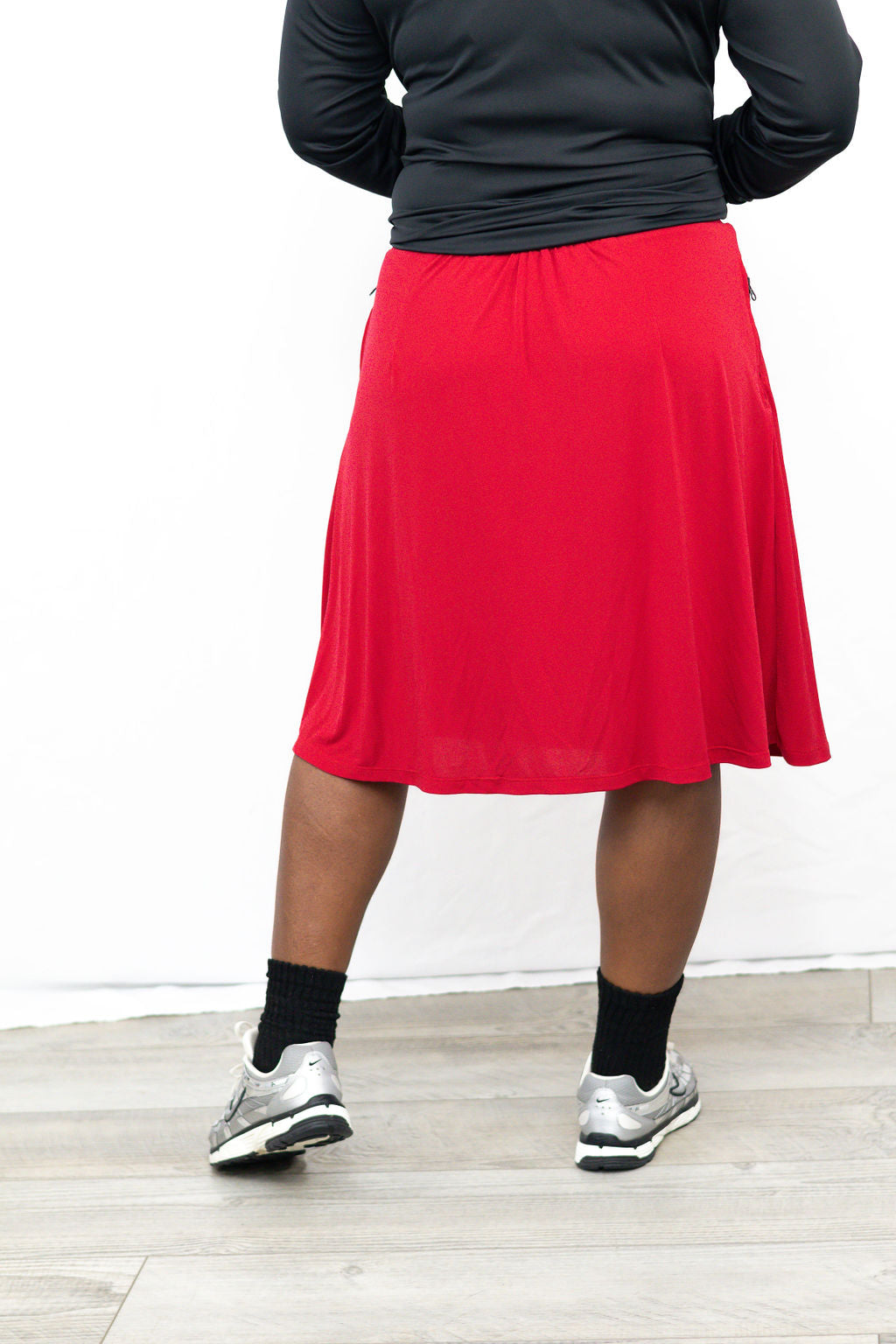 Red Flare Skirt V2