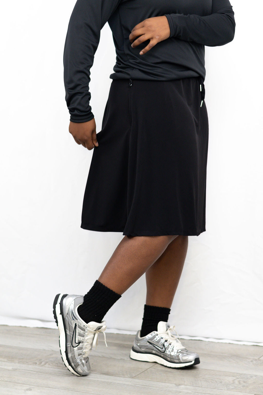 Black Flare Skirt V2