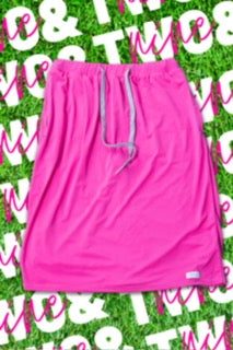 Pink Straight Skirt