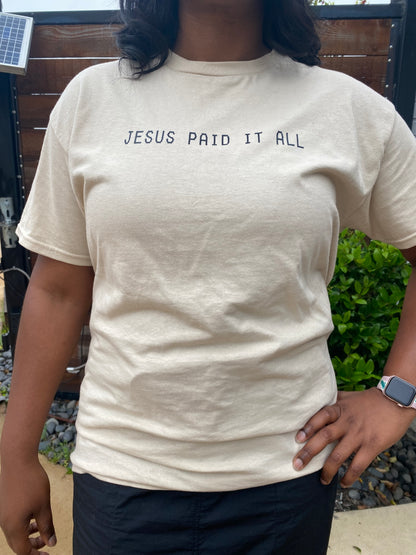 Jesus Paid It All