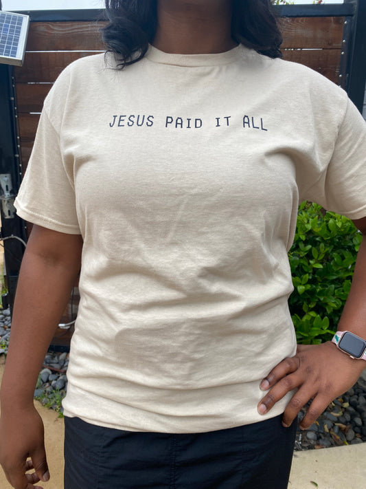 Jesus Paid It All