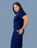 Navy ModestiFit Scrub Skirt