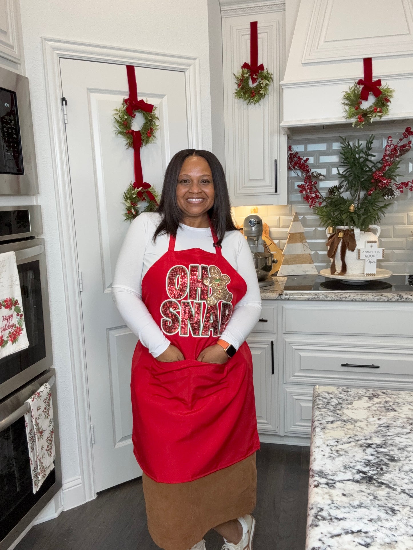 “Oh Snap” Christmas Apron