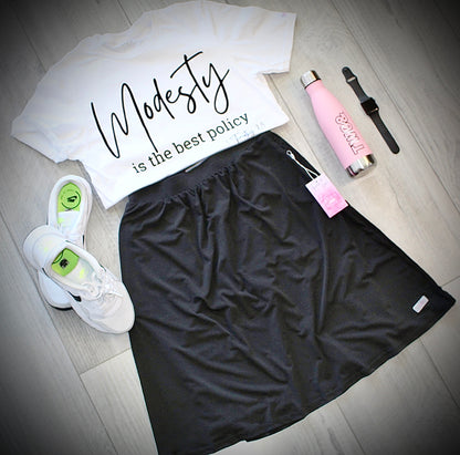 Modesty is the Best Policy Tee