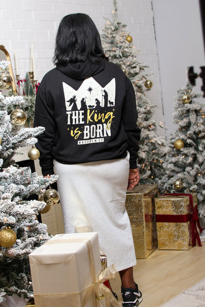 The King Is Born Nativity Hoodie – Matthew 2:2