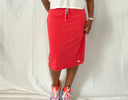 Coral Straight Skirt