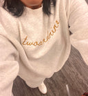 (SIZE UP ONE SIZE) | S-XL | Signature Sweatshirt & Skirt Matching Set- LAST CHANCE