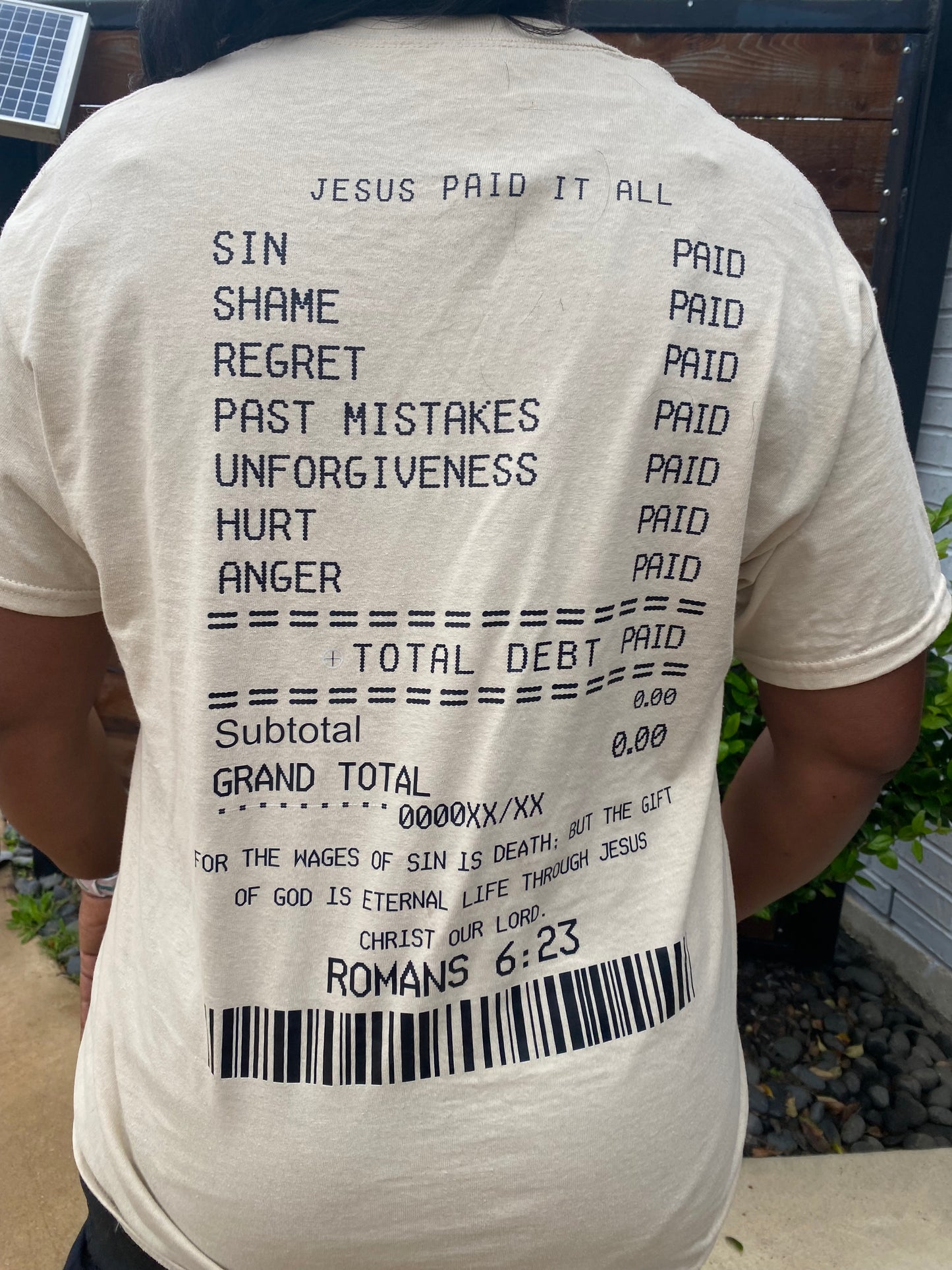 Jesus Paid It All