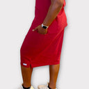 Burgundy ModestiFit Scrub Skirt
