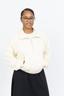 Essential Half-Zip Modest Pullover