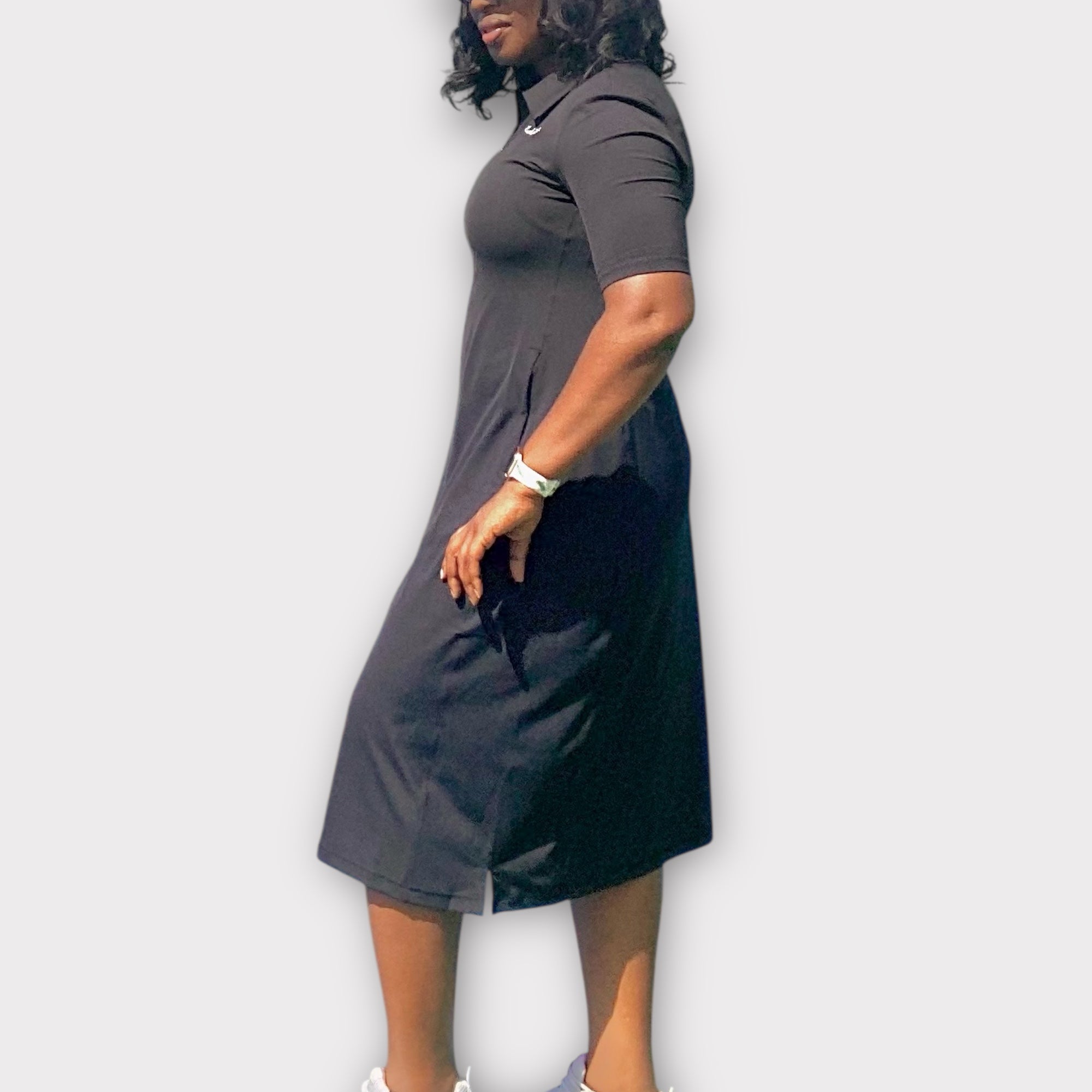 RUNS BIG)The ORIGINAL Ace Tennis Dress- Black – Two & Nine Modest Fitness Apparel RUNS BIG)The ORIGINAL Ace Tennis Dress- Black – Two & Nine Modest Fitness Apparel