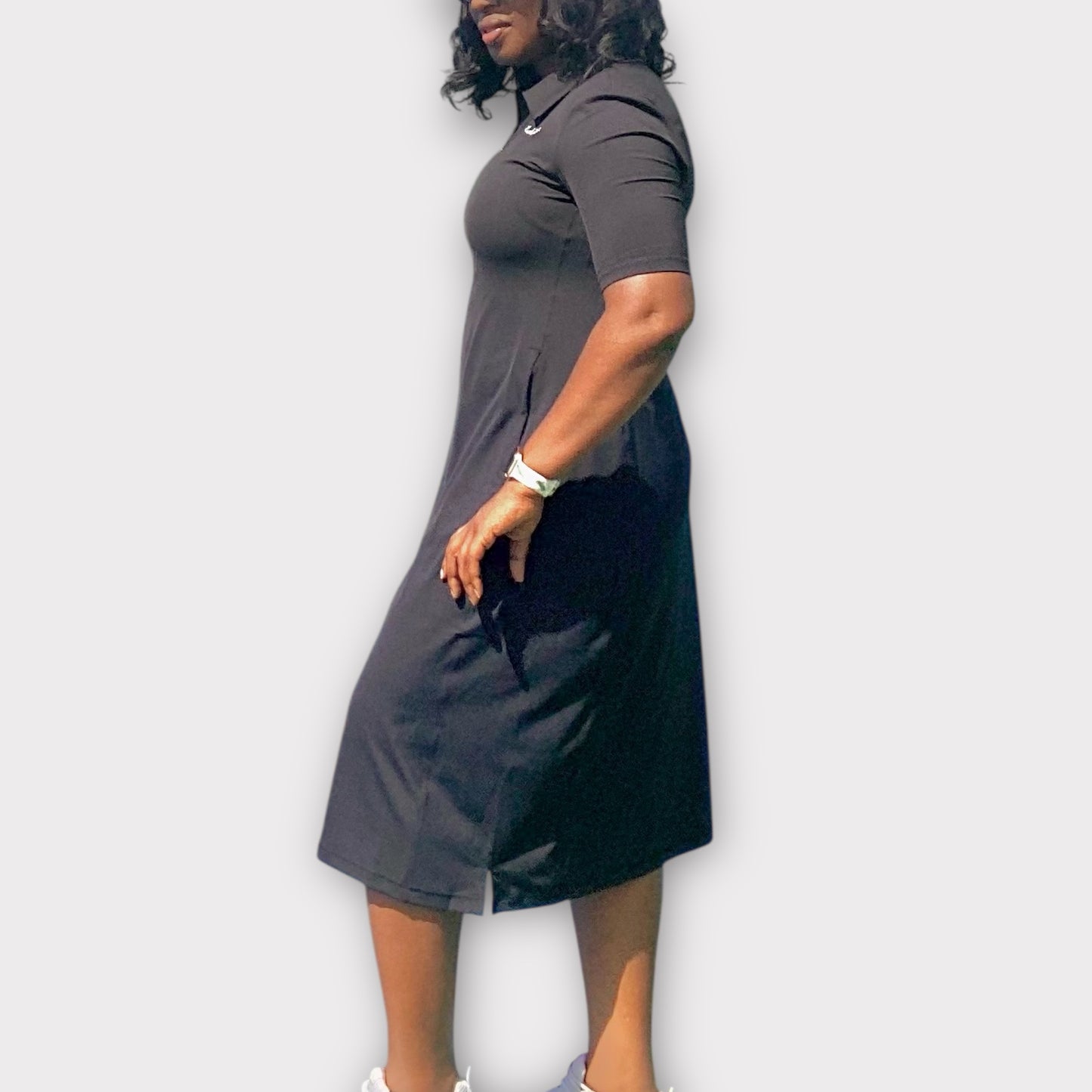 The Ace Tennis Dress- Black