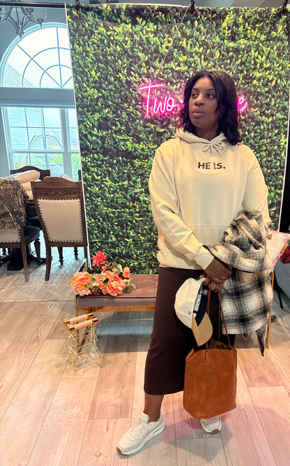 ✨ HE IS. — Names of God Hoodie (Unisex, Cozy Fit)