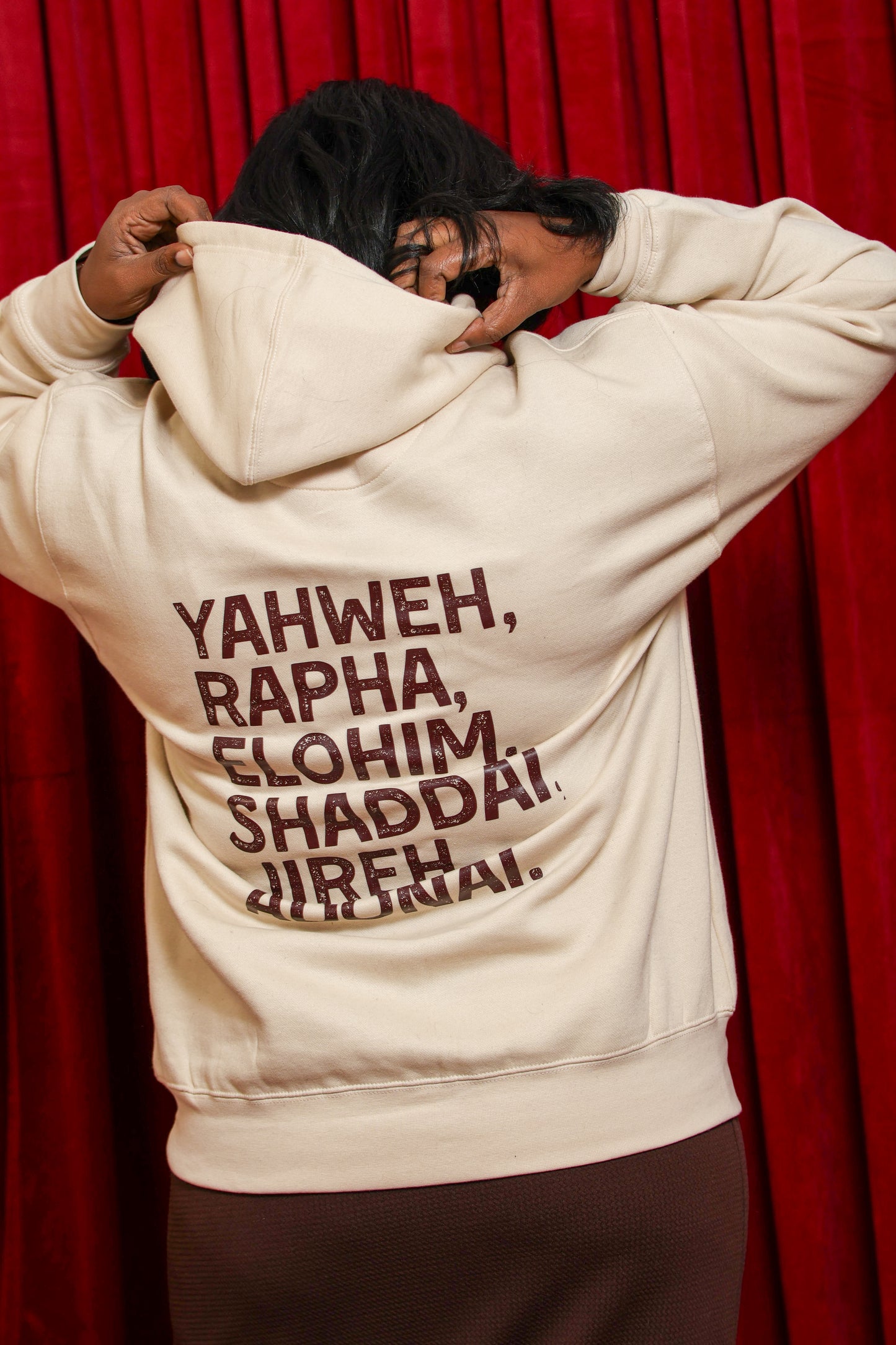 ✨ HE IS. — Names of God Hoodie (Unisex, Cozy Fit)