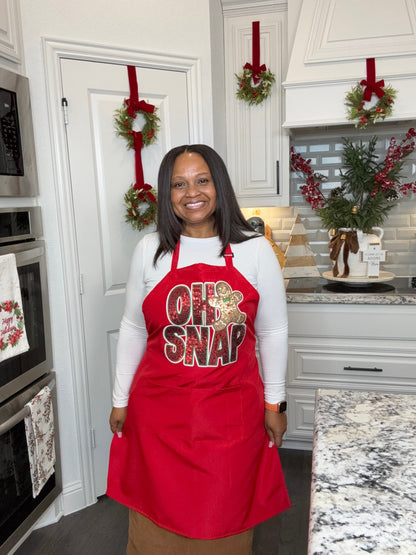 “Oh Snap” Christmas Apron