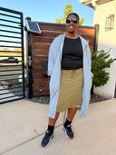 (Runs Small) Soft Stretch Signature Skirt- Last Chance