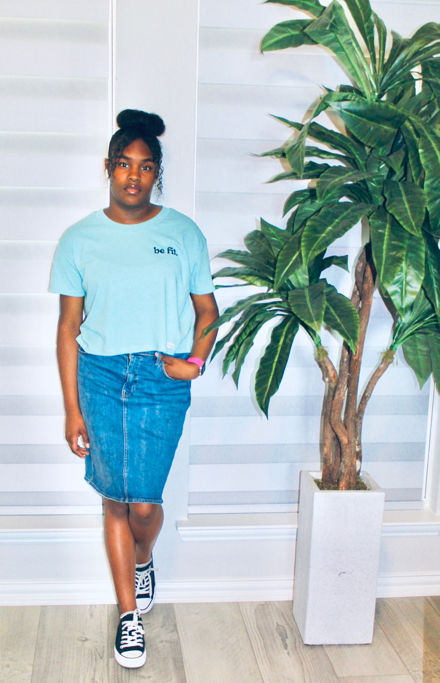 Be Fit Cropped Tee
