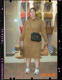 Last Chance- Olive Hoodie Dress