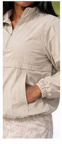 The Weekender Windbreaker Pullover Quarter Zip