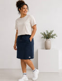Soft Stretch Straight Skirt 21”
