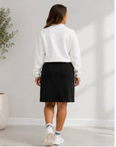 Soft Stretch Straight Skirt 21”