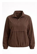 The Weekender Windbreaker Pullover Quarter Zip