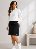 Soft Stretch Straight Skirt 21”