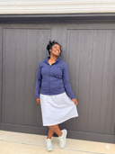 Soft Stretch Flare Skirt