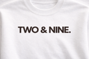 Two & Nine Signature Oversized Crewneck- Studio Run: Heritage Logo Crew