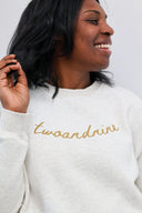 (SIZE UP ONE SIZE) | Curvy Fit 48/50 Hip Options (Tagged 3X/4X) | Signature Sweatshirt & Skirt Matching Set