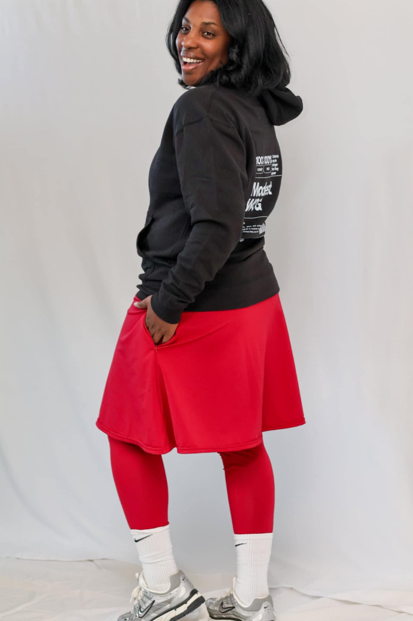 Red Ankle Semi-Flare