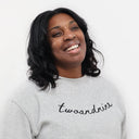 Modest Fleece Sweatshirt & Skirt Set |Curvy Fit 48/50 Hip Options (Tagged 3X/4X)| 25” Length Skirt with Pockets (Copy)