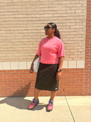 Soft Stretch Straight Skirt 24”