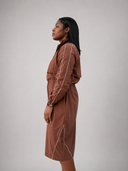 Signature Windbreaker Midi Dress
