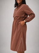 Signature Windbreaker Midi Dress