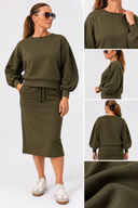 The Liv Olive Sweatshirt