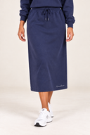 Courtside Midi Skirt — Navy
