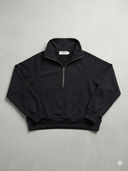 Essential Half-Zip Modest Pullover