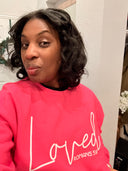Seasonal- Loved Crewneck Sweatshirt (Romans 5:8)