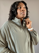 Plus Size-The Runaround Quarter-Zip Pullover